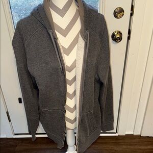 Grey under armour hoodie